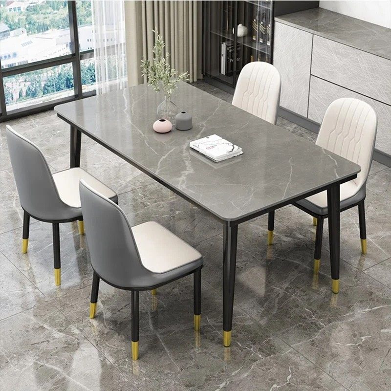 Bàn Ăn Mặt Đá Phiến Sang Trọng - BA4 5