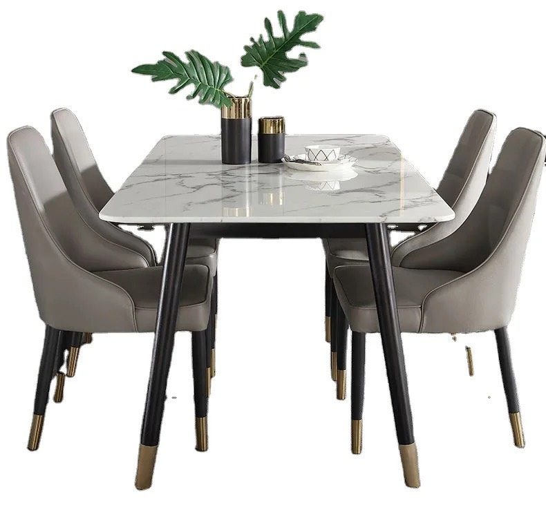 Bàn Ăn Mặt Đá Phiến Vân Mây Cao Cấp - BA9 2