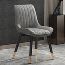Ghế Ăn Loft Trám Sọc Bọc Da - GA1 3