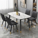 Bộ Bàn Ăn Ceramic 4 Ghế Loft - BGA1 4