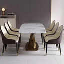 Bàn Ăn Gia Đình Chân Chữ X Đá Ceramic - BA12 1
