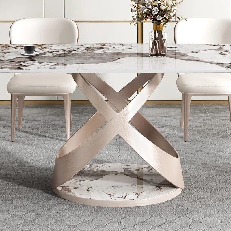 Bàn Ăn Mặt Vuông Chân Chữ X - BA24 4