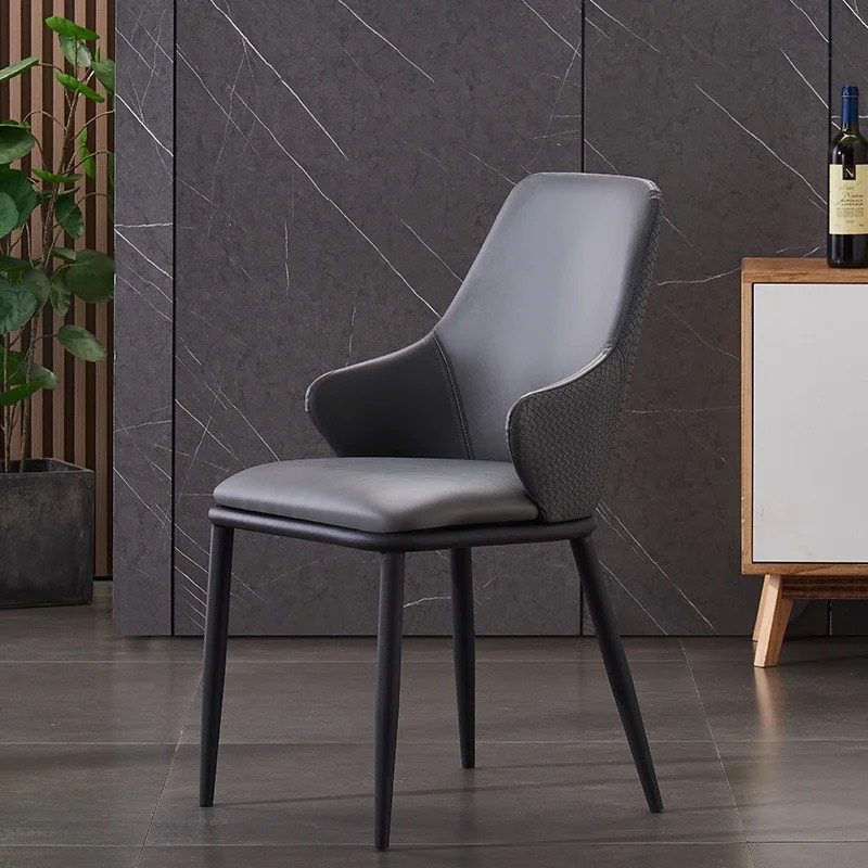 Ghế Ăn DUCAN Chân Thép Bọc Da - GA28 4