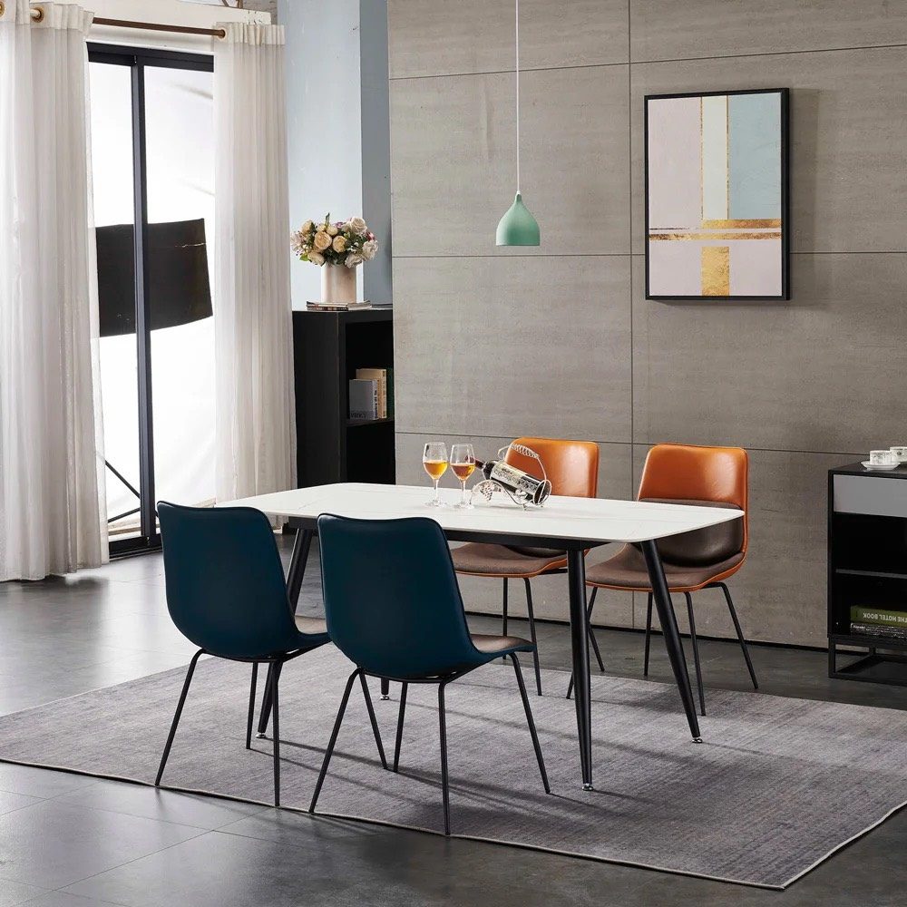 Ghế Ăn NOVA Chân Sắt Tĩnh Điện - GA30 4