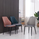 Ghế Ăn AMELIE Lưng Sọc Cao Cấp - GA35 4