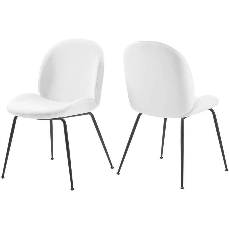 Ghế Ăn GUBI Bọc Vải Nhung Sang Trọng - GA40 2