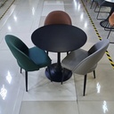 Ghế Ăn SAARINEN Chân Thép Mạ Vàng - GA47 4