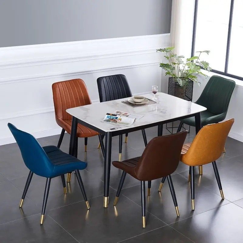 Ghế Ăn LOFT Nhập Khẩu Bọc Da - GA51 1