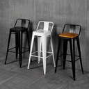 [QB7] Ghế Bar ToLix Có Tựa Lưng - QB7