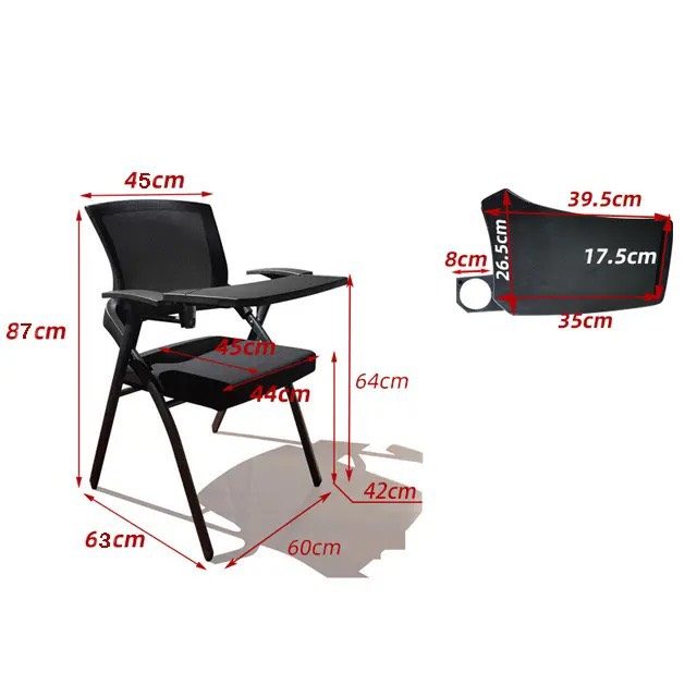 Ghế Xếp Đào Tạo Bảng Viết Có Bánh Xe - GXEP10 1