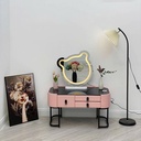 Bàn Trang Điểm Tai Thỏ Đèn Led- BTD2 4