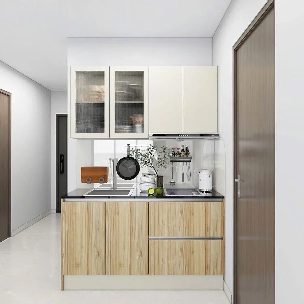 Tủ Bếp Mini Gỗ MDF Phủ Melamine Bền Bỉ - TB35 1