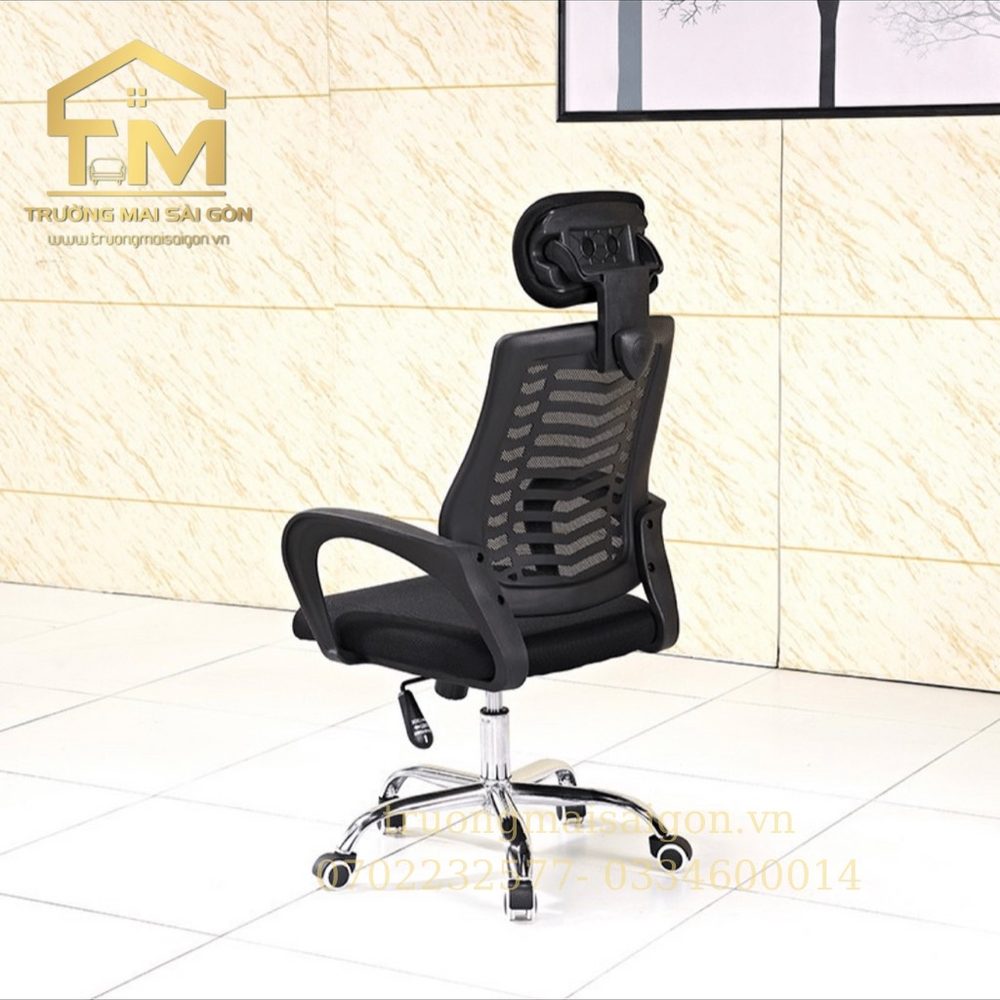 Ghế Xoay Văn Phòng Có Tựa Đầu Dày - GX5 5