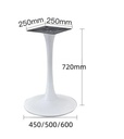 Chân Bàn Cafe Tulip Sắt Sơn Tĩnh Điện - PK3 3