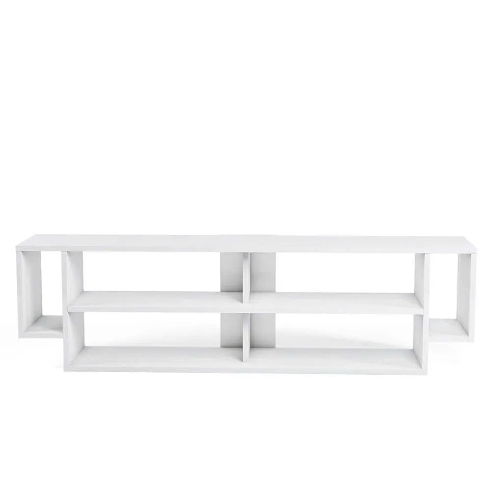 Kệ Tivi Gỗ Công Nghiệp Dáng Thấp Nhiều Ngăn Kệ Mở - KTV32 4