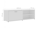 Kệ Tivi Gỗ MDF Thiết Kế Cánh Mở Kèm Kệ Trang Trí - KTV30 1