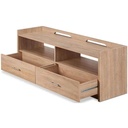 Kệ Tivi Gỗ MDF 2 Ngăn Kéo Và Kệ Mở Đối Xứng - KTV29 1