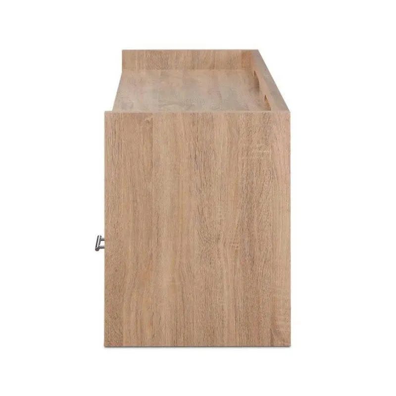 Kệ Tivi Gỗ MDF 2 Ngăn Kéo Và Kệ Mở Đối Xứng - KTV29 2