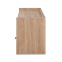 Kệ Tivi Gỗ MDF 2 Ngăn Kéo Và Kệ Mở Đối Xứng - KTV29 2