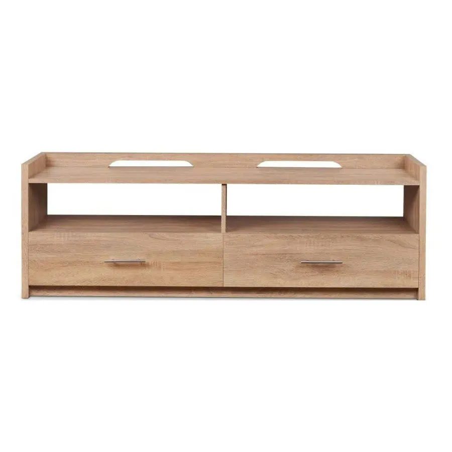 Kệ Tivi Gỗ MDF 2 Ngăn Kéo Và Kệ Mở Đối Xứng - KTV29 5