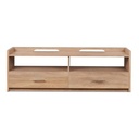 Kệ Tivi Gỗ MDF 2 Ngăn Kéo Và Kệ Mở Đối Xứng - KTV29 5