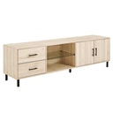 Kệ Tivi Gỗ Công Nghiệp 2 Ngăn Kéo Và 2 Cánh Mở - KTV28 5