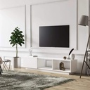 Kệ Tivi Dáng Thấp Phối Cánh Lật Và Kệ Mở - KTV27 1