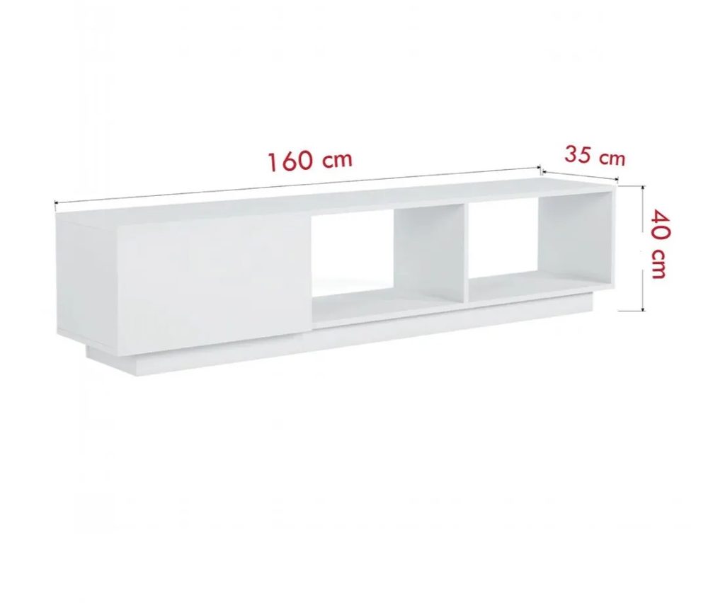 Kệ Tivi Dáng Thấp Phối Cánh Lật Và Kệ Mở - KTV27 3