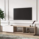 Kệ Tivi Dáng Thấp Phối Cánh Lật Và Kệ Mở - KTV27 4
