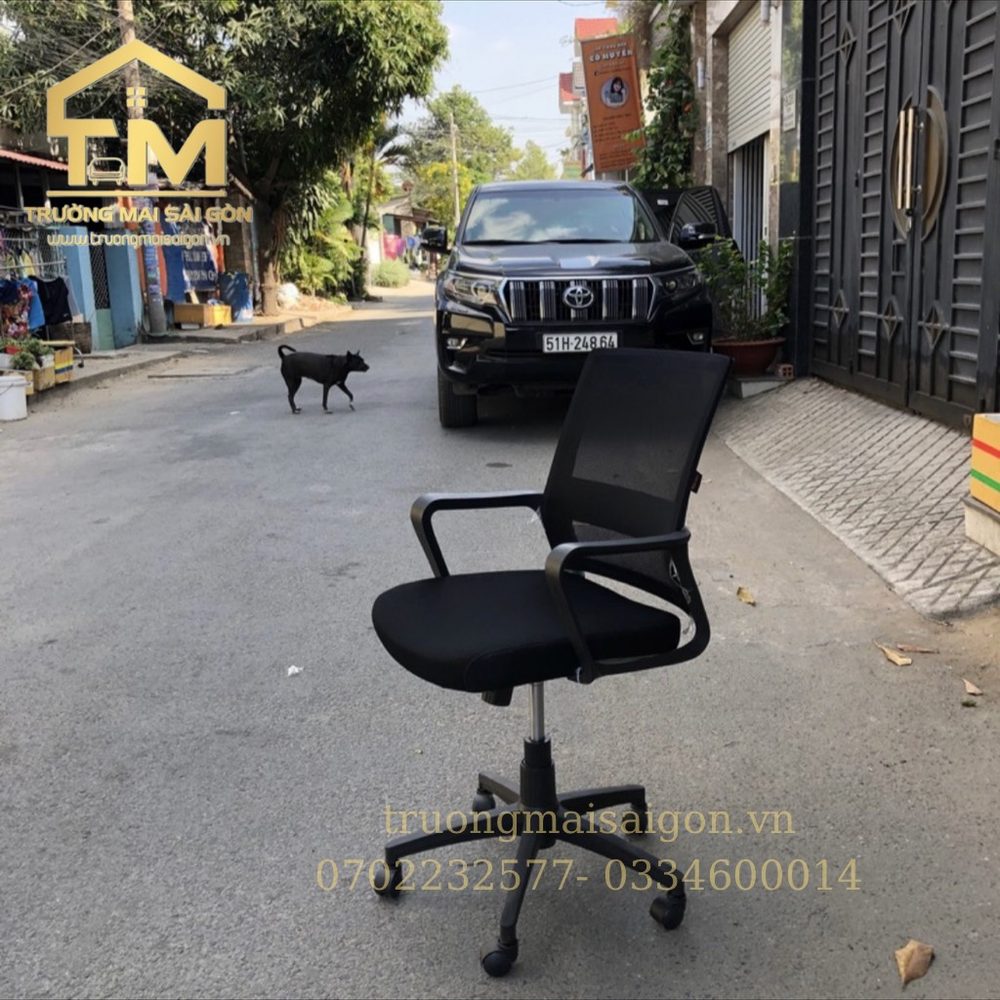 Ghế Xoay Văn Phòng Lưng Vuông - GX8 4