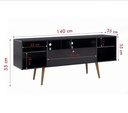 Kệ Tivi Dáng Thấp Chân Cao Có Kệ Mở Đa Năng - KTV25 1
