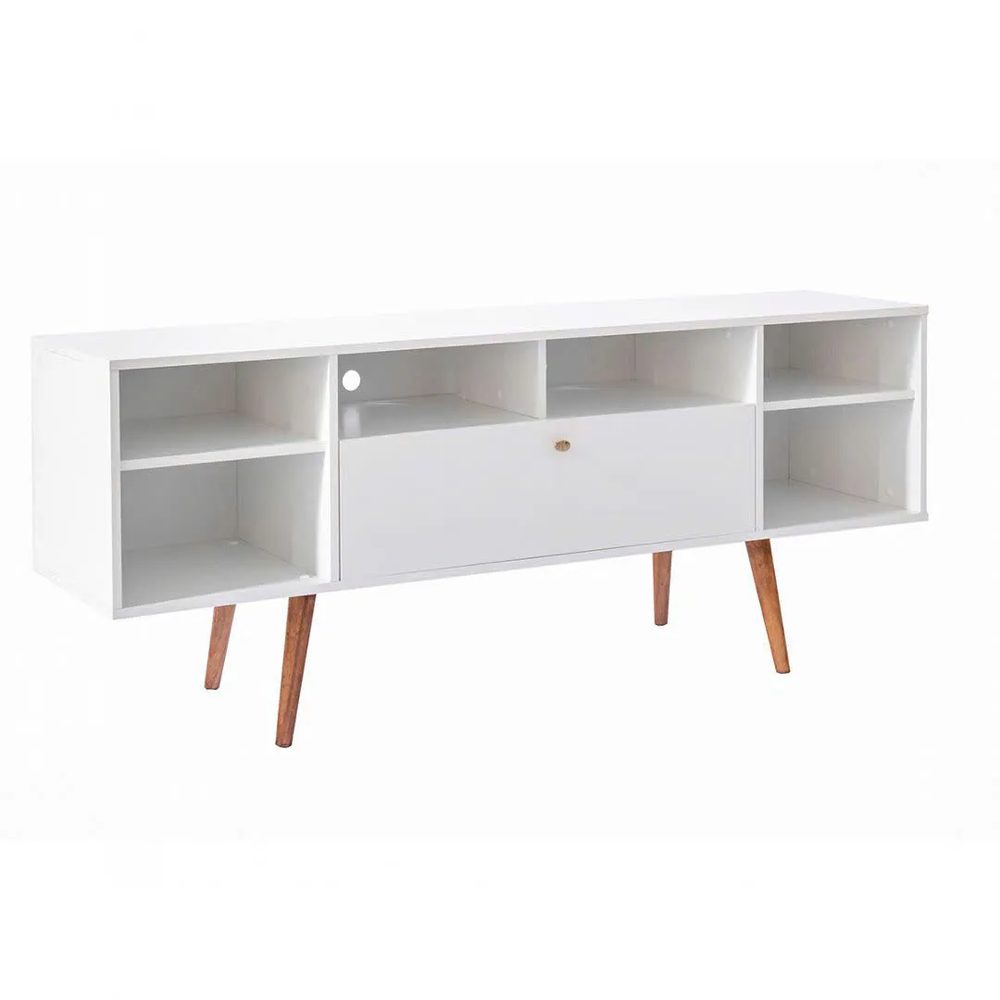 Kệ Tivi Dáng Thấp Chân Cao Có Kệ Mở Đa Năng - KTV25 2