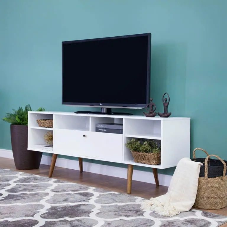 [KTV25] Kệ Tivi Dáng Thấp Chân Cao Có Kệ Mở Đa Năng - KTV25
