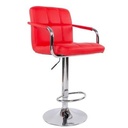 Ghế Bar Da Lưng Vuông Có Tay - QB19 1
