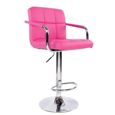Ghế Bar Da Lưng Vuông Có Tay - QB19 2