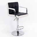 Ghế Bar Da Lưng Vuông Có Tay - QB19 3