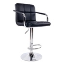Ghế Bar Da Lưng Vuông Có Tay - QB19 5