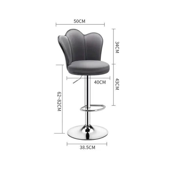 Ghế Bar Lưng Vương Miện Cao Cấp - QB20 5