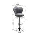Ghế Bar Lưng Vương Miện Cao Cấp - QB20 5