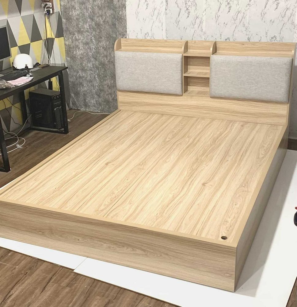 Giường Ngủ Đầu Bọc Nệm - GN15 1
