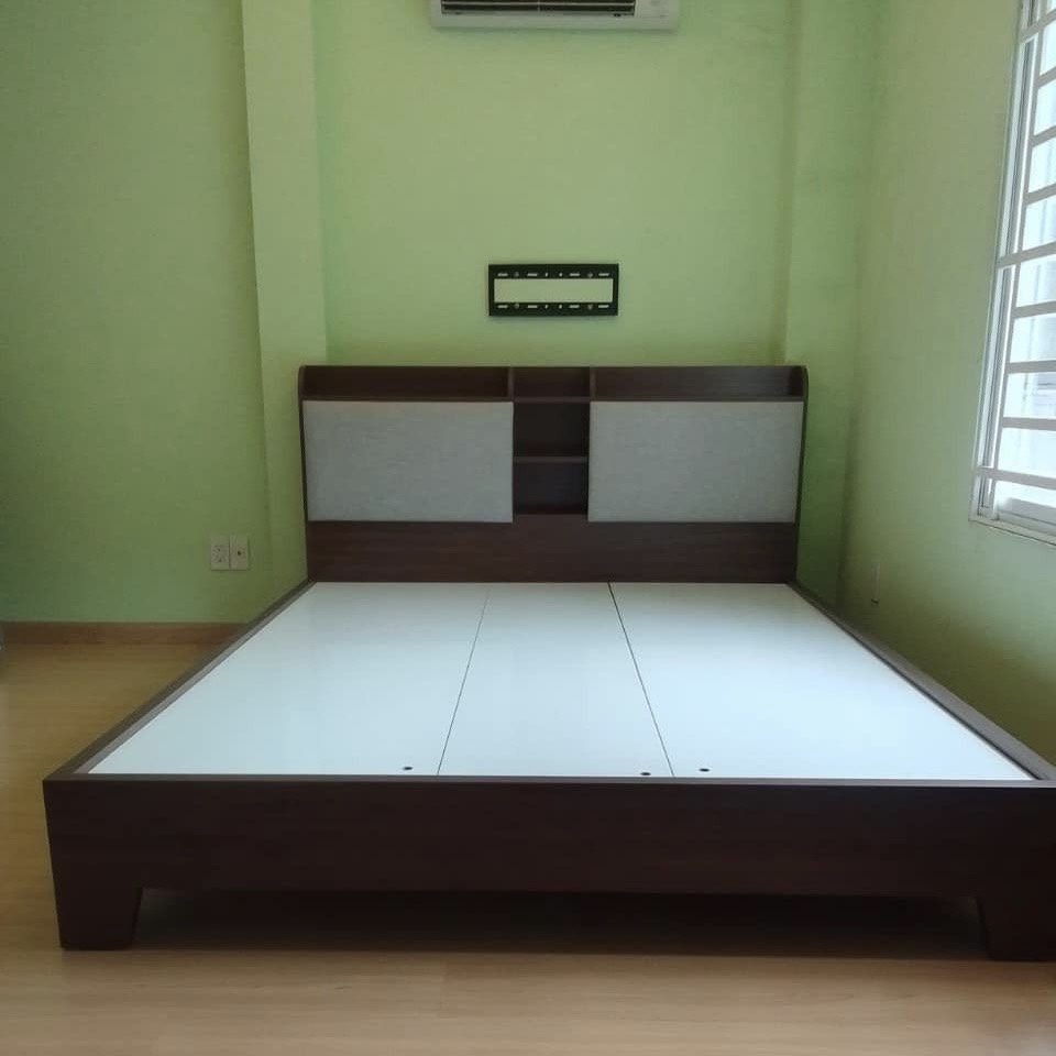Giường Ngủ Đầu Bọc Nệm - GN15 2