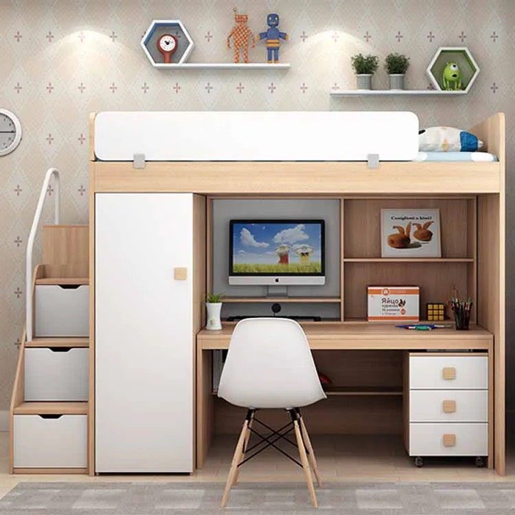 Giường Ngủ Tầng Tích Hợp Đa Năng - GN18 5