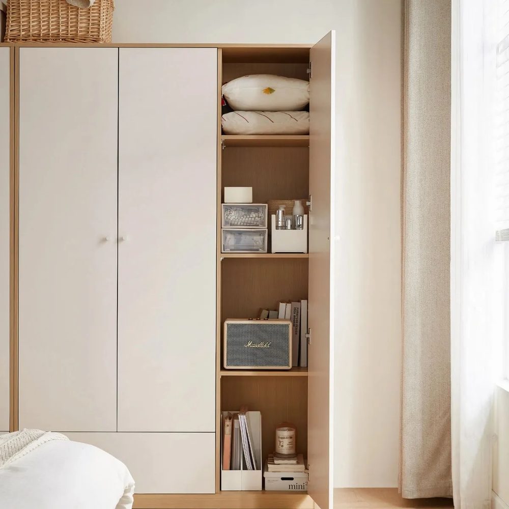 Tủ Quần Áo 3 Cánh Có Ngăn Kéo Lớn Hiện Đại - TQA39 1