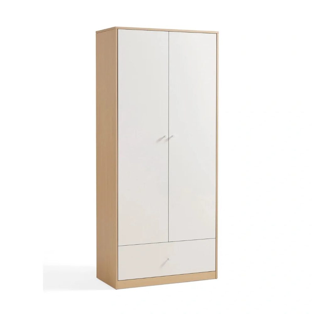Tủ Quần Áo 2 Cánh Có Ngăn Kéo Dưới Hiện Đại - TQA38 3