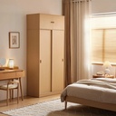 Tủ Quần Áo MDF Cửa Lùa 2 Cánh Cao 2m2 - TQA35 3