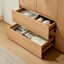 Tủ Quần Áo 2 Cánh Kịch Trần 2 Ngăn Kéo - TQA33 1