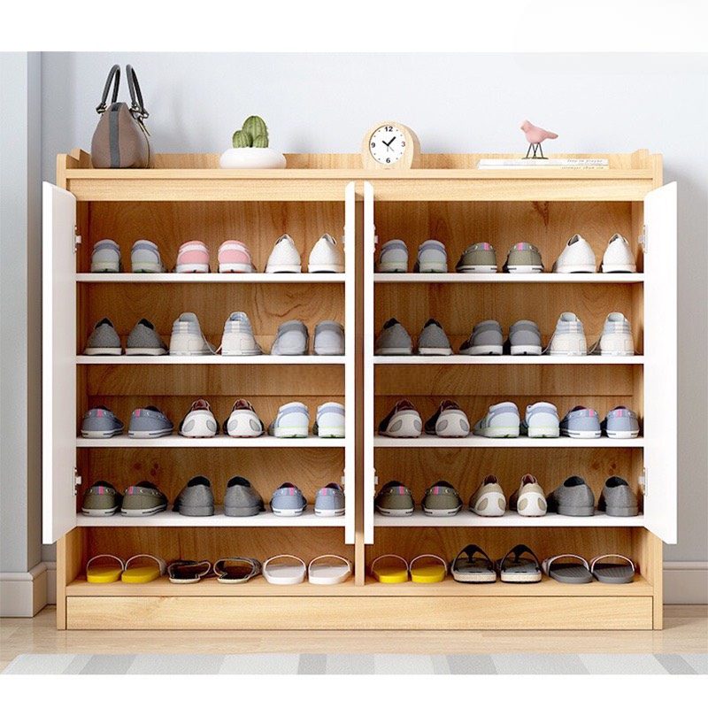 Tủ Giày Dép 3 Cánh Mở Gỗ MDF - KGD8 2