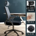 Ghế Xoay Tựa Đầu Tay Gập - CTH04 4