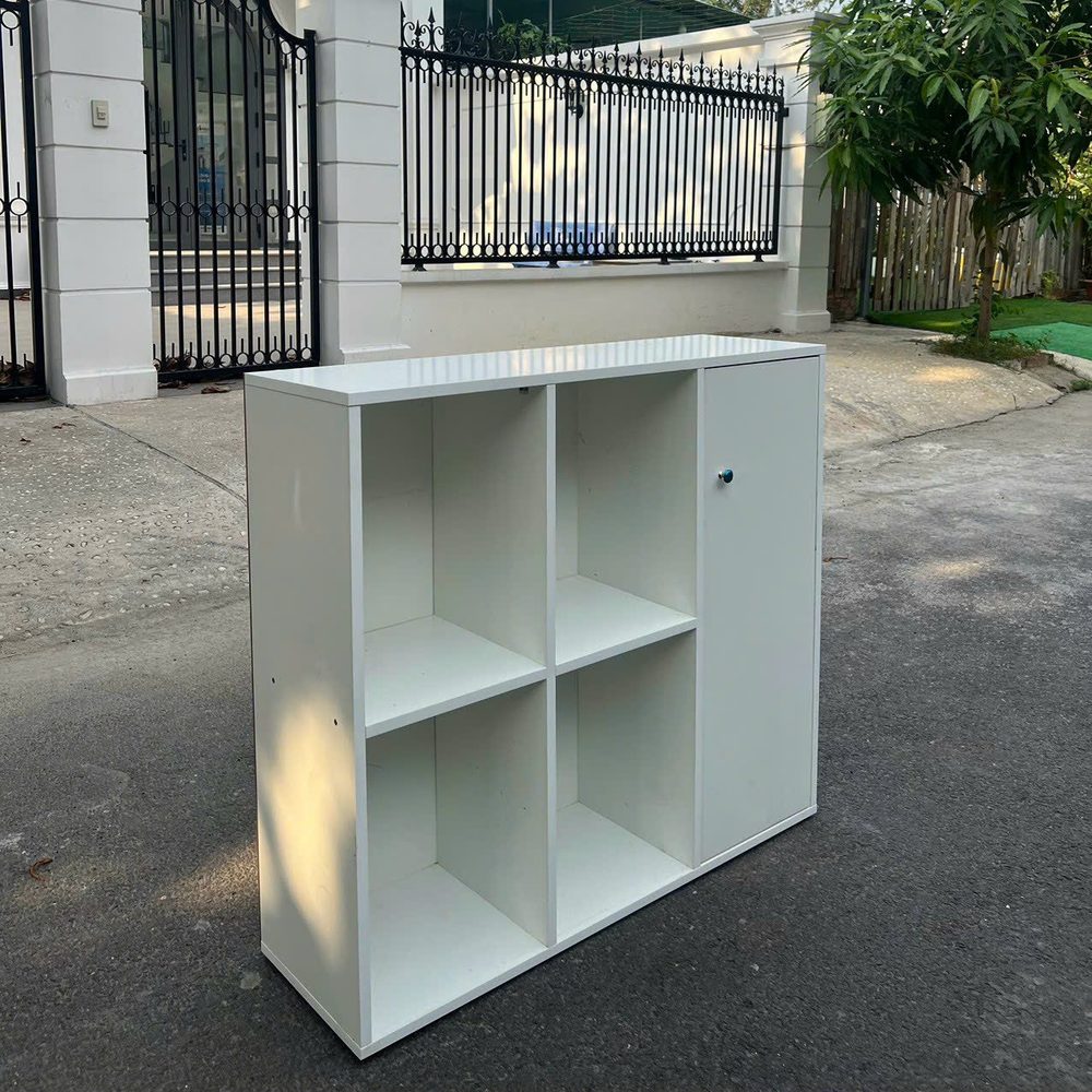 Kệ Giày Dép Màu Trắng Tinh - KGD14 2