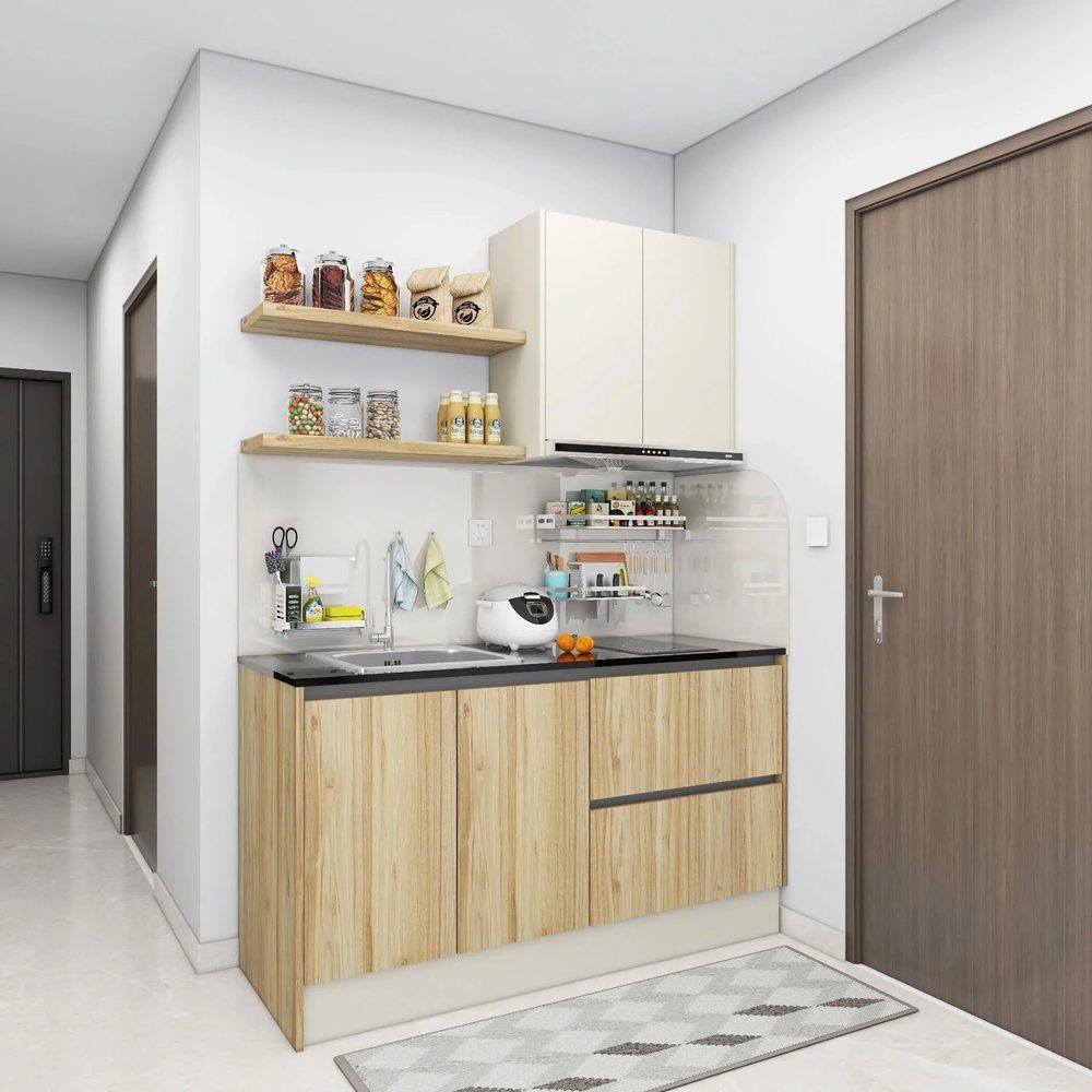 Tủ Bếp Gỗ MDF Tiện Lợi - TB30 1